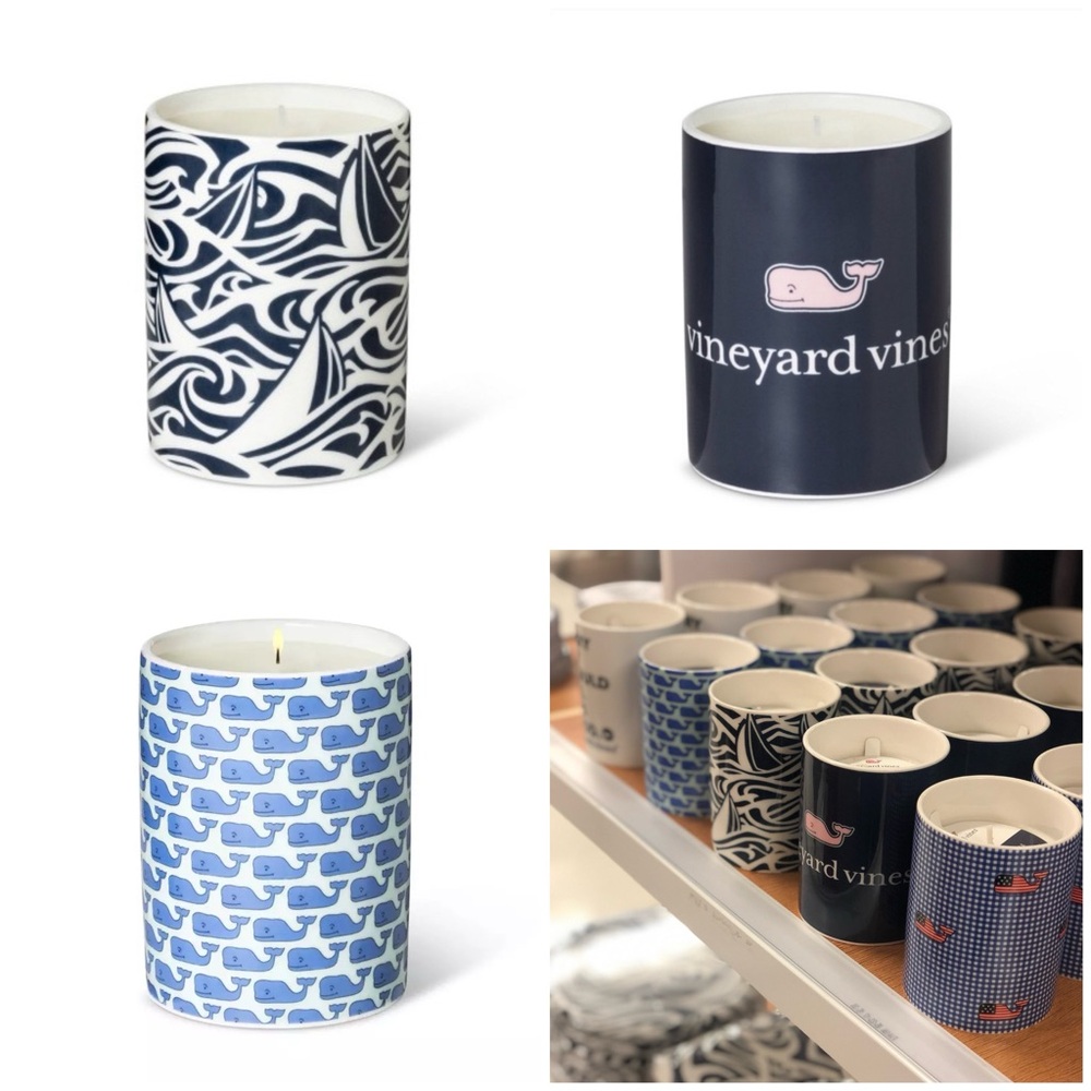 Set of 3 Vineyard Vines for Target! Jar Candles NEW